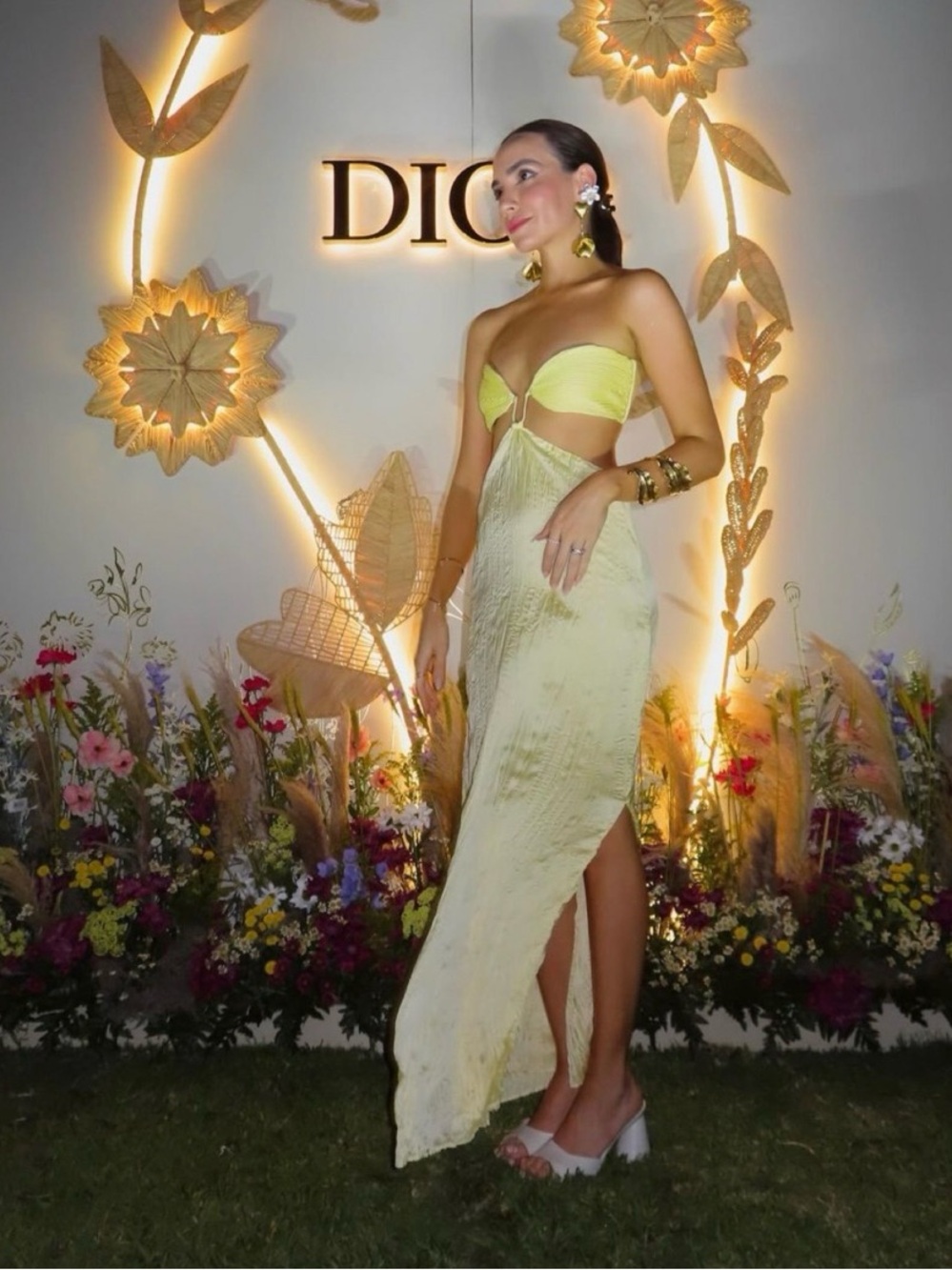 Baobab Voila Maxi Dress Butter Yellow XS - Picture 4 of 12